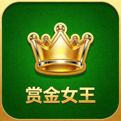 赏金女王专题缩略图，绿色背景中的金色皇冠图标